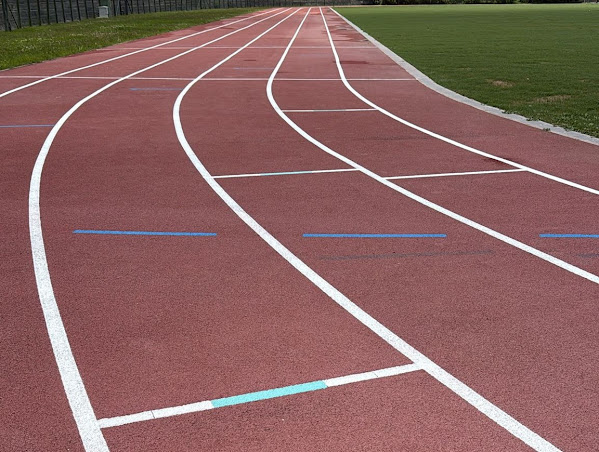 Athletics track lanes, from my article on the work at METU’s stadium.